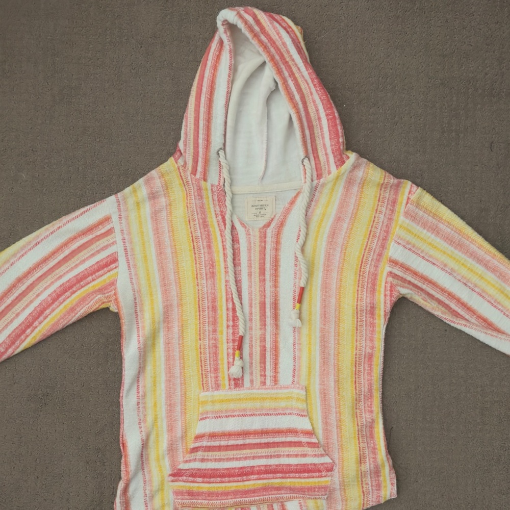 Striped Beach Sweatshirt